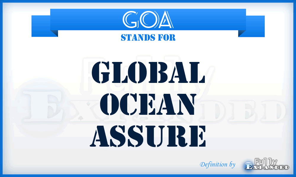 GOA - Global Ocean Assure