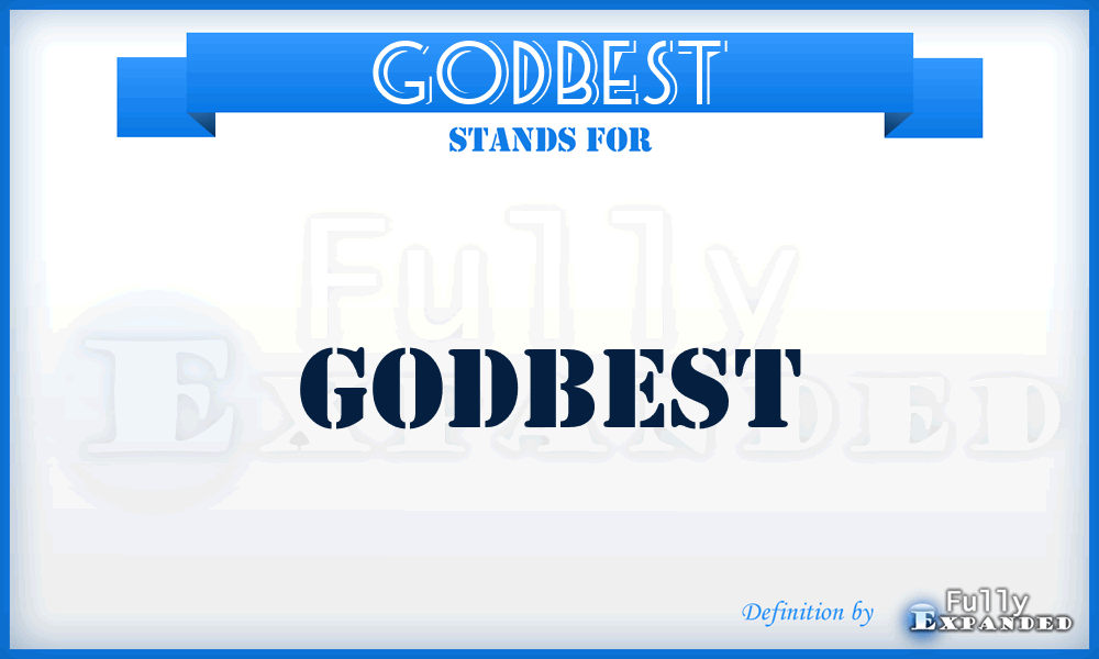 GODBEST - GODBEST