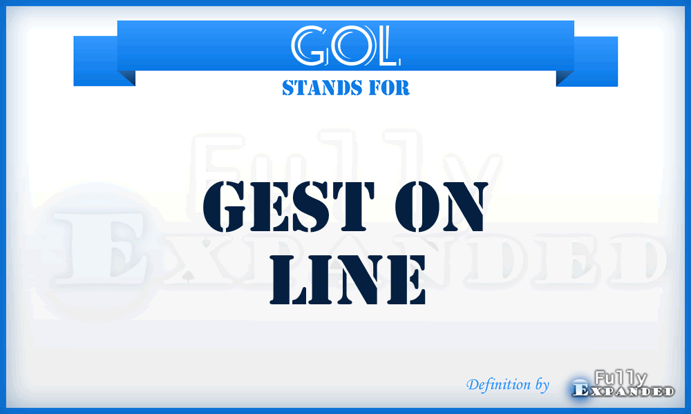 GOL - Gest On Line