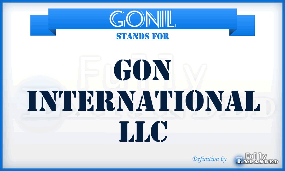 GONIL - GON International LLC