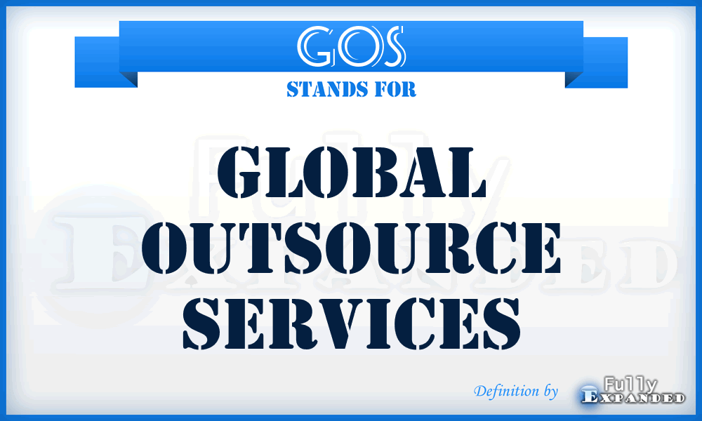 GOS - Global Outsource Services