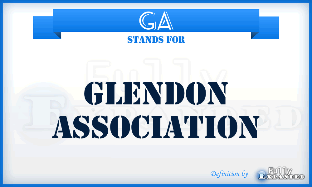 GA - Glendon Association