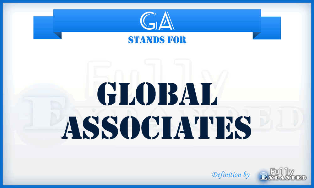 GA - Global Associates