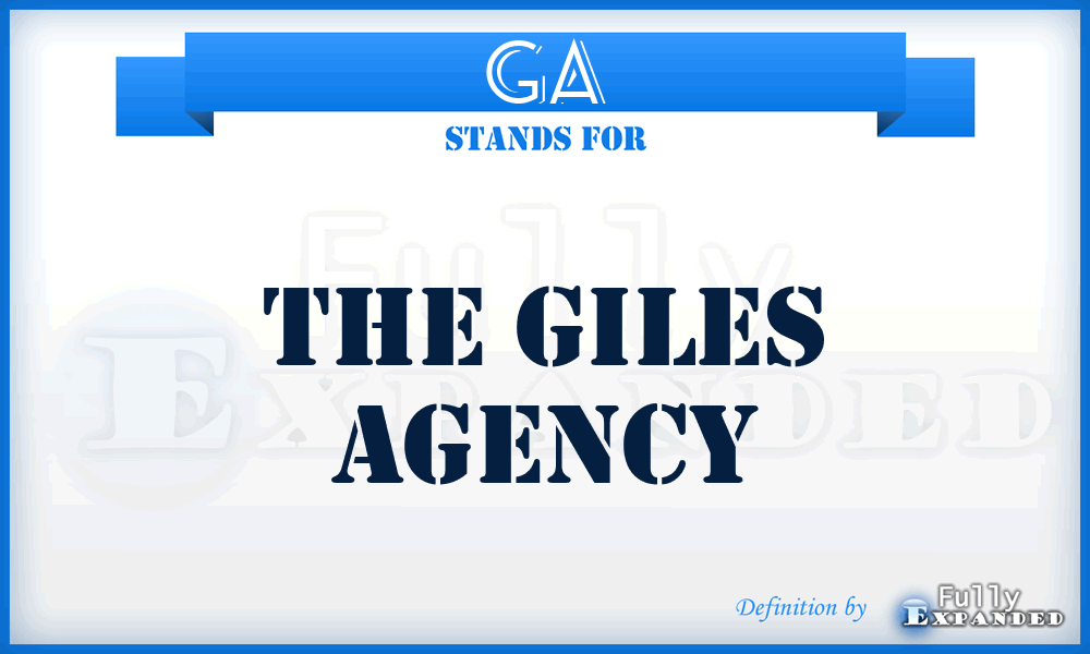GA - The Giles Agency