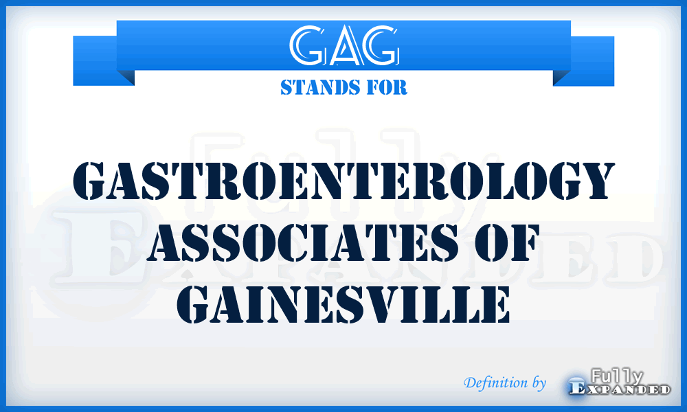 GAG - Gastroenterology Associates of Gainesville