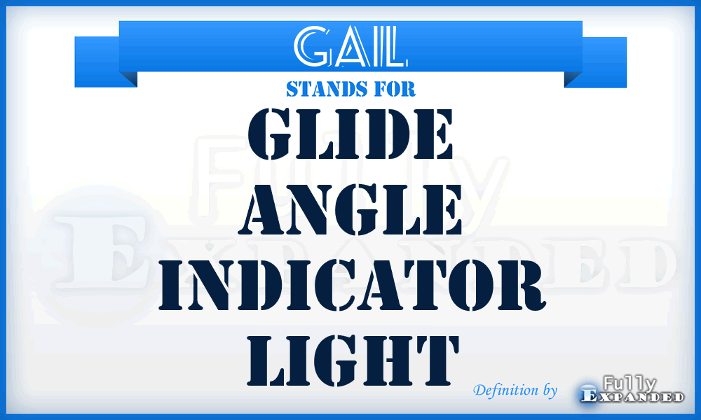 GAIL - Glide Angle Indicator Light