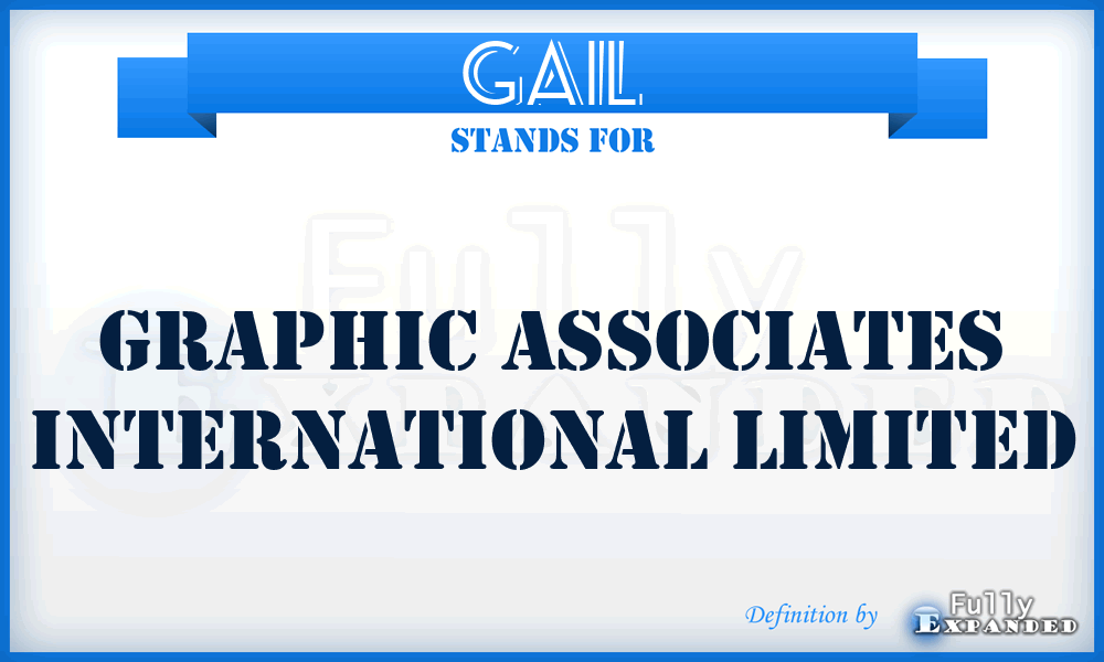GAIL - Graphic Associates International Limited