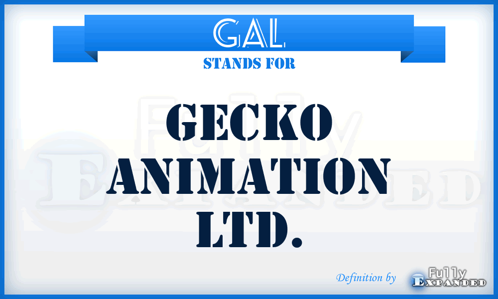 GAL - Gecko Animation Ltd.