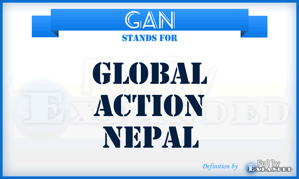 GAN - Global Action Nepal