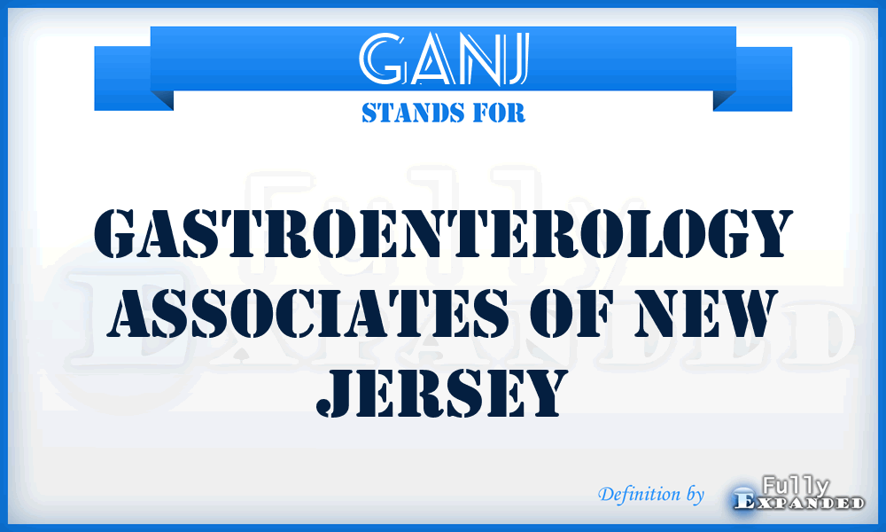 GANJ - Gastroenterology Associates of New Jersey