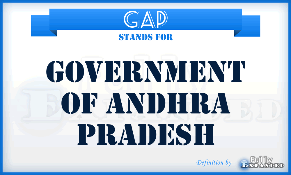 GAP - Government of Andhra Pradesh