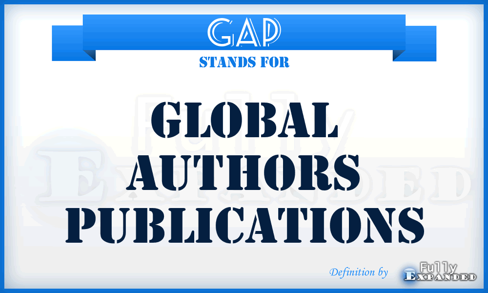 GAP - Global Authors Publications
