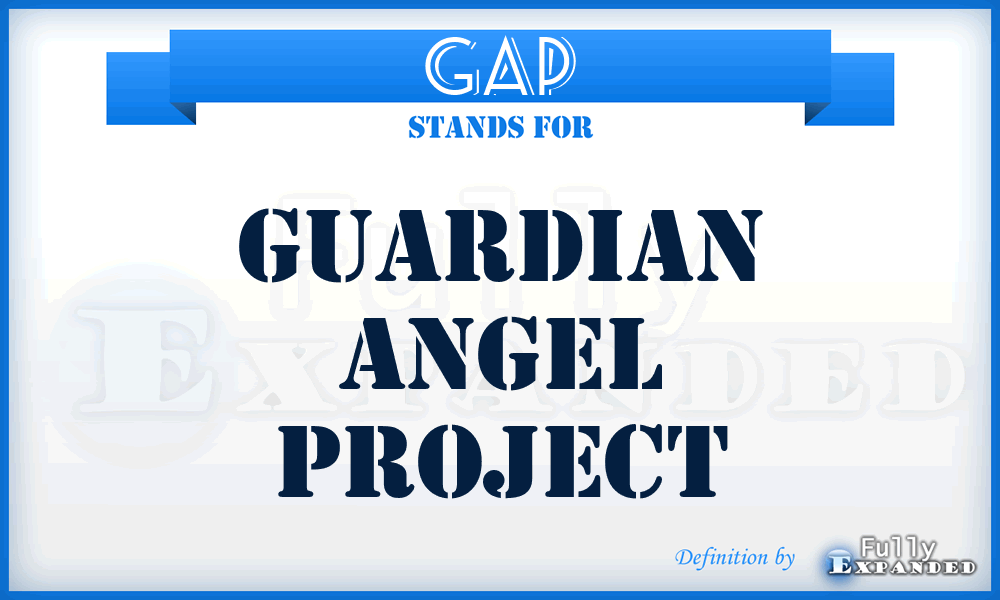GAP - Guardian Angel Project