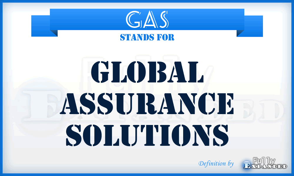 GAS - Global Assurance Solutions