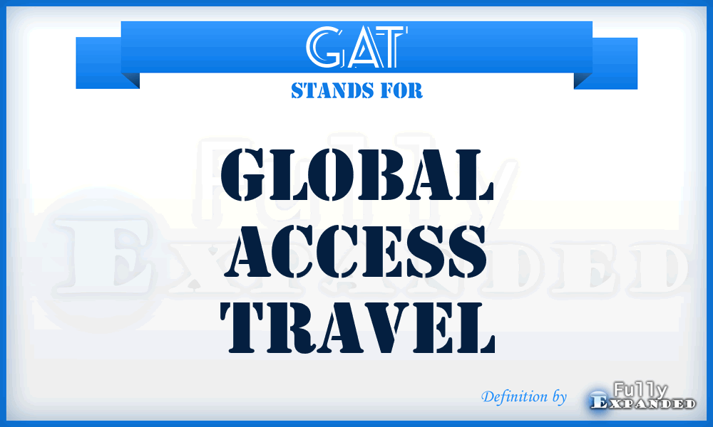 GAT - Global Access Travel