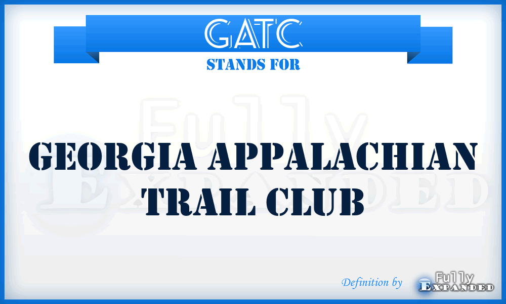 GATC - Georgia Appalachian Trail Club