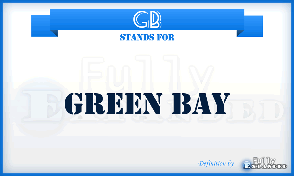 GB - Green Bay