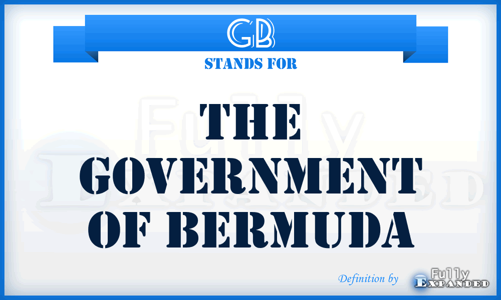 GB - The Government of Bermuda