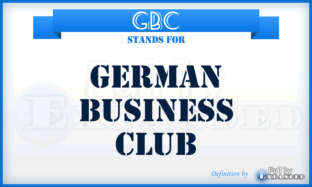 GBC - German Business Club