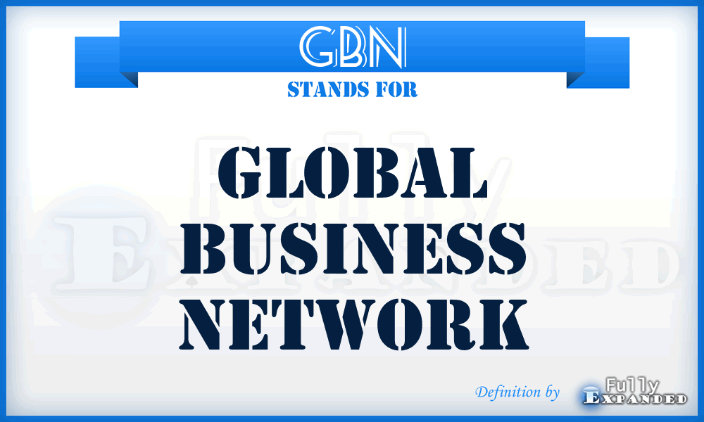 GBN - Global Business Network