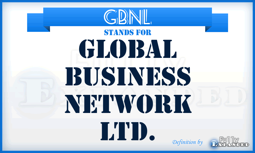 GBNL - Global Business Network Ltd.