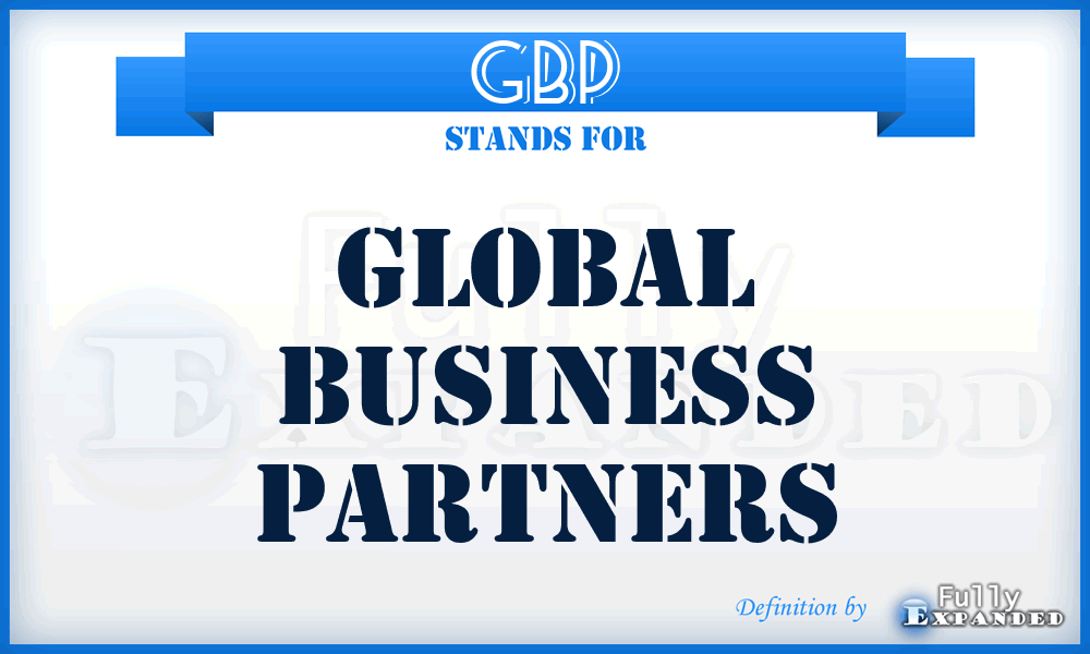 GBP - Global Business Partners