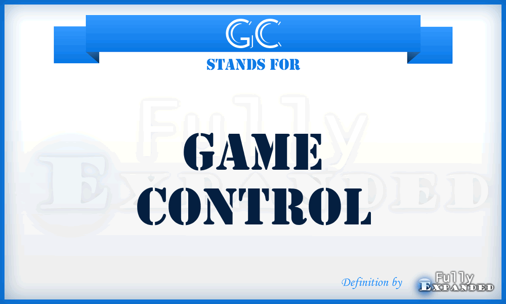 GC - Game Control