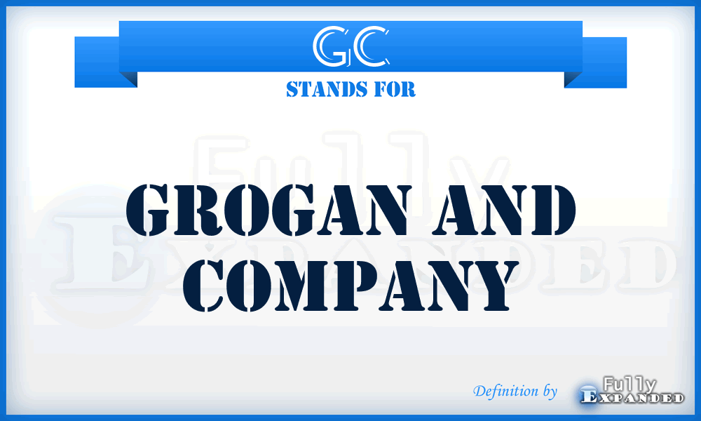 GC - Grogan and Company