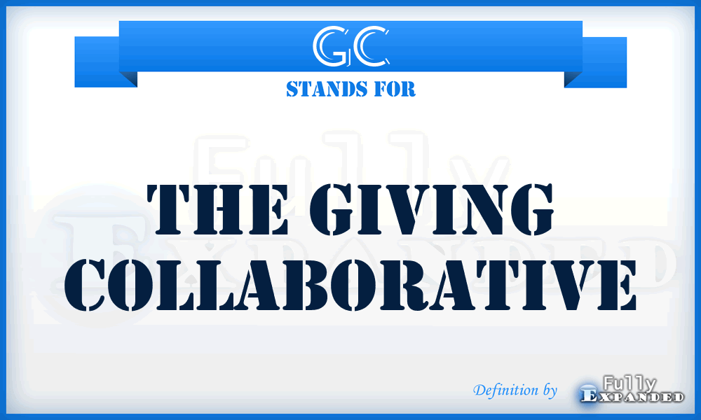 GC - The Giving Collaborative