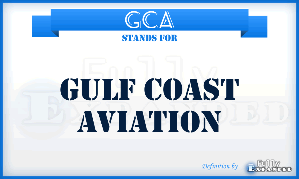 GCA - Gulf Coast Aviation
