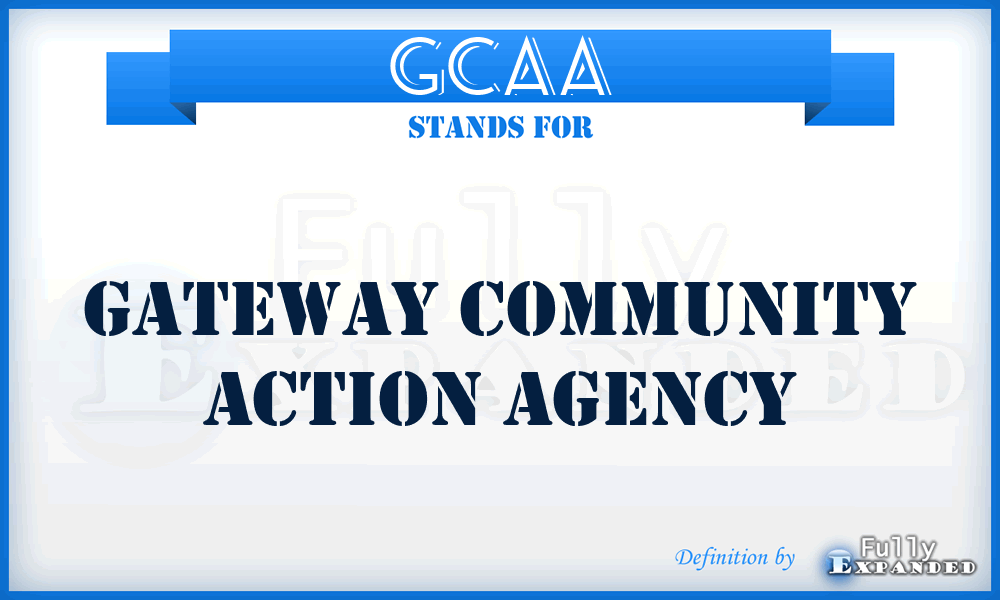 GCAA - Gateway Community Action Agency