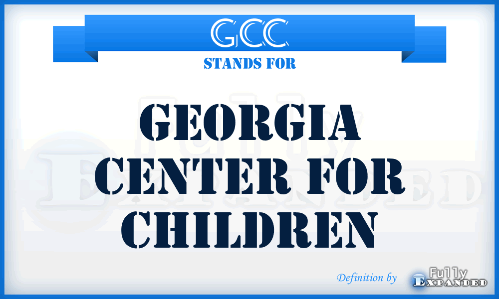 GCC - Georgia Center for Children