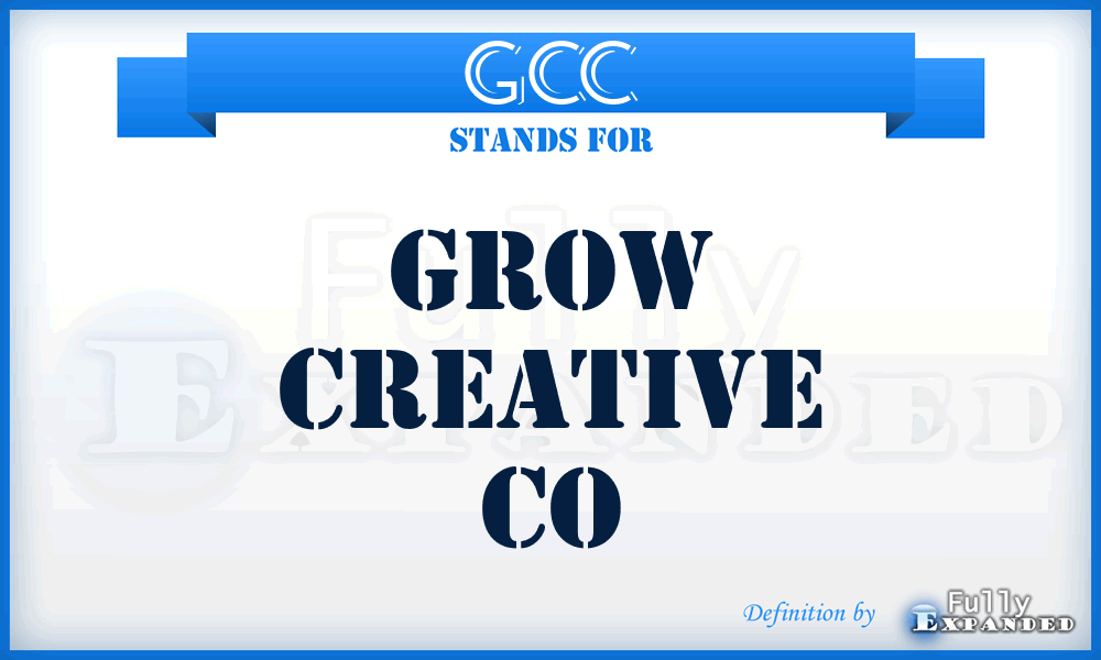GCC - Grow Creative Co