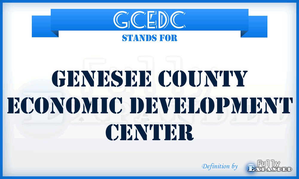 GCEDC - Genesee County Economic Development Center