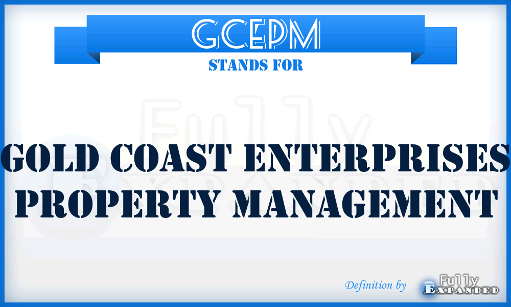 GCEPM - Gold Coast Enterprises Property Management