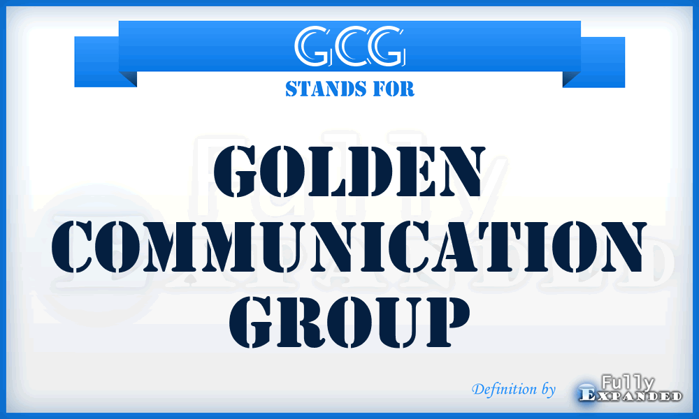 GCG - Golden Communication Group