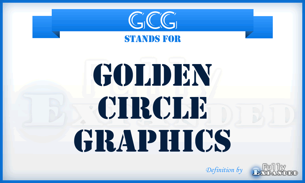 GCG - Golden Circle Graphics