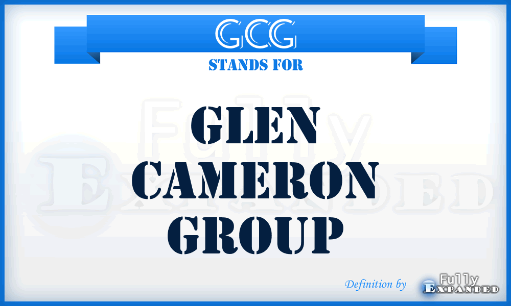 GCG - Glen Cameron Group
