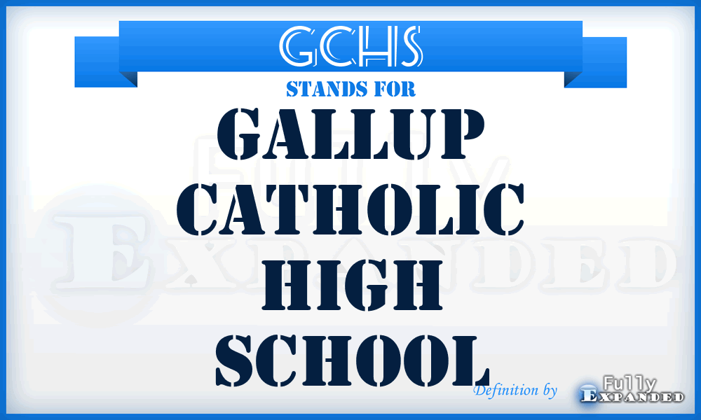 GCHS - Gallup Catholic High School