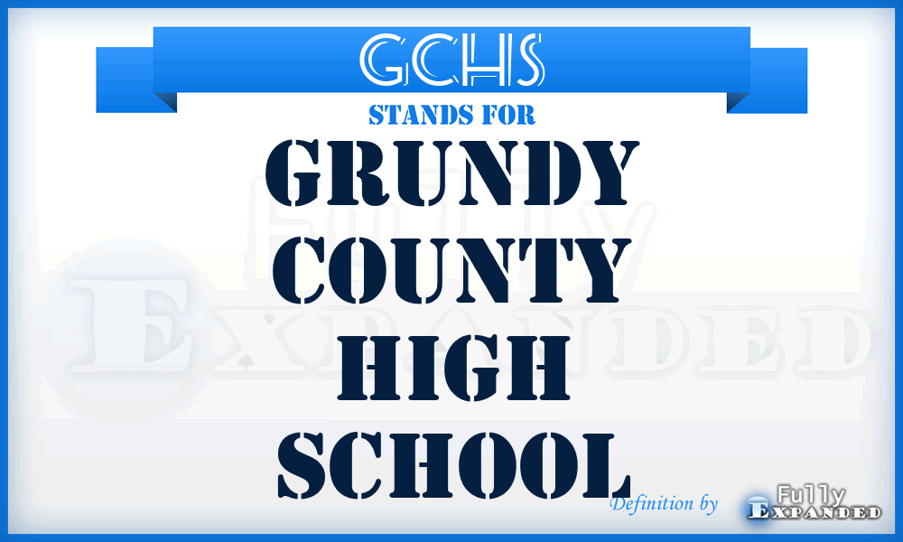 GCHS - Grundy County High School