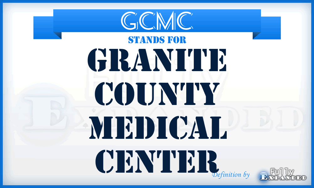 GCMC - Granite County Medical Center
