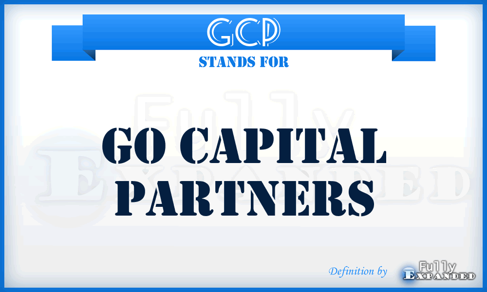 GCP - Go Capital Partners