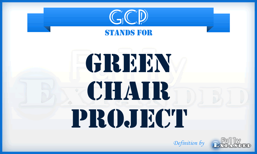 GCP - Green Chair Project