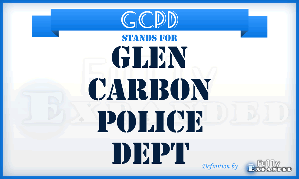 GCPD - Glen Carbon Police Dept
