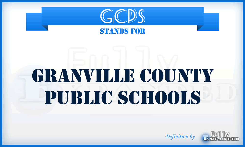 GCPS - Granville County Public Schools