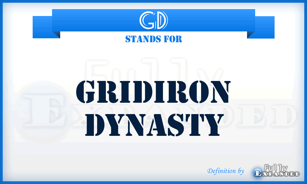 GD - Gridiron Dynasty