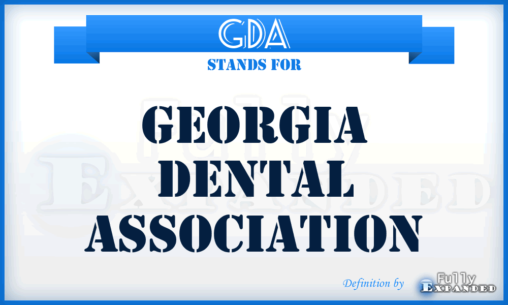 GDA - Georgia Dental Association