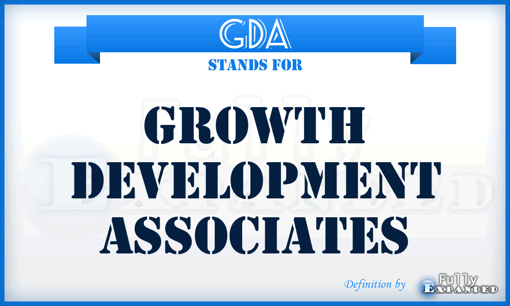 GDA - Growth Development Associates