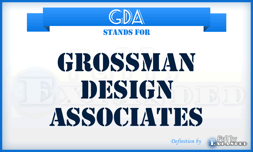 GDA - Grossman Design Associates