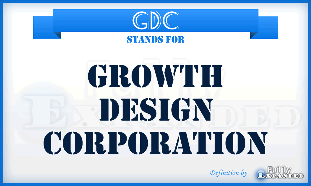 GDC - Growth Design Corporation
